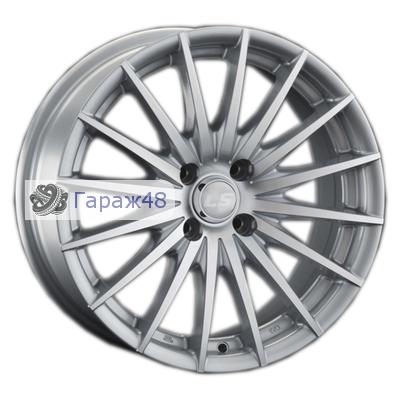 LS 367 R16 / 7J PCD 4x100 ET 40 ЦО 73.1 Литые Серебристый полированный